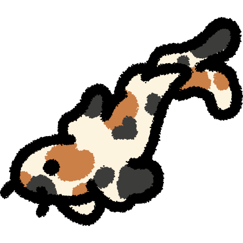a white koi fish with orangey brown spots and black spots. the fish has little black whiskers